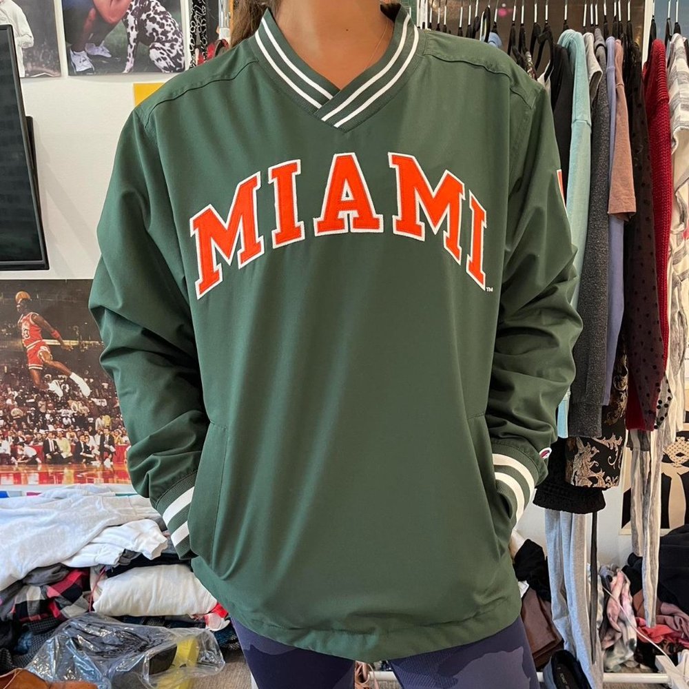 University of Miami Windbreaker Super Cute